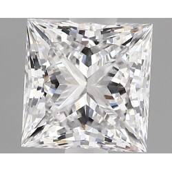 Diament laboratoryjny bezbarwny szlif princess, 1.21ct, VVS2, E, IGI LG713555909